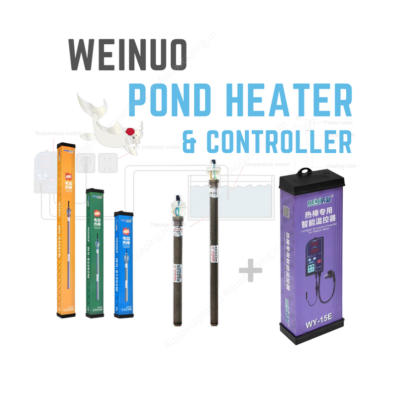 Koi pond heater with controller india