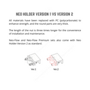 Aquario Neo Holders V2