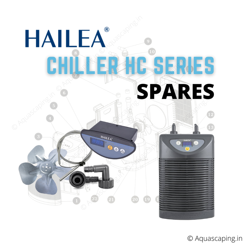 Aquarium chiller hailea original spare parts india HC series 