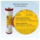 Classic Carbon Plus Chloramine 10" Cartridge