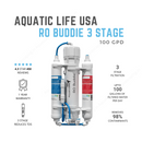 Aquatic Life RO Buddie 3 Stage RO 100 GPD