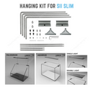 Hanging kit-S AQ-SHK for ledstar S2 slim light for aquarium, paludarium or shallow aquarium mounting