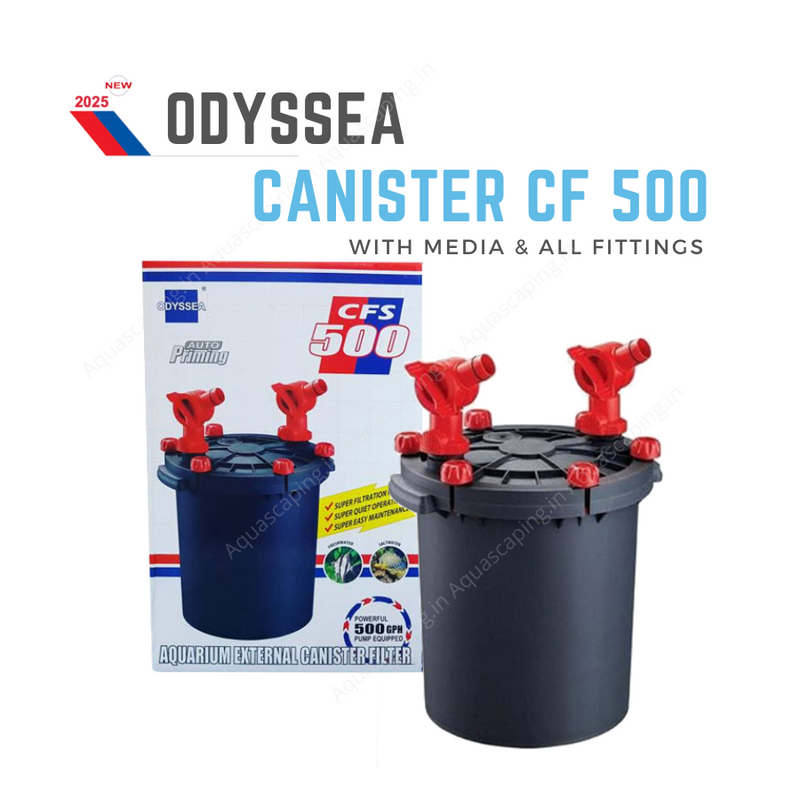 Odyssea Canister CFS 550 Buy India Aquascaping