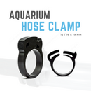 Plastic aquarium snap on hose clamp for aquarium hose pipe