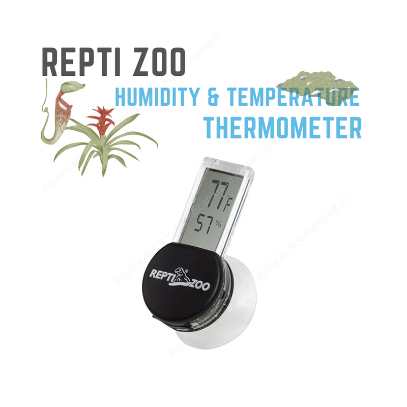 Repti Zoo SH125B temperature and humidity thermometer measurement display 