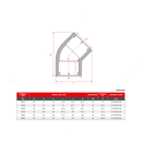 Professional Plumbing 45° Elbow