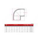 Professional Plumbing 90° Elbow