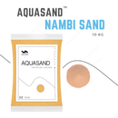 aquasand nambi sand yellow aquarium substrate premium quality India 100% natural