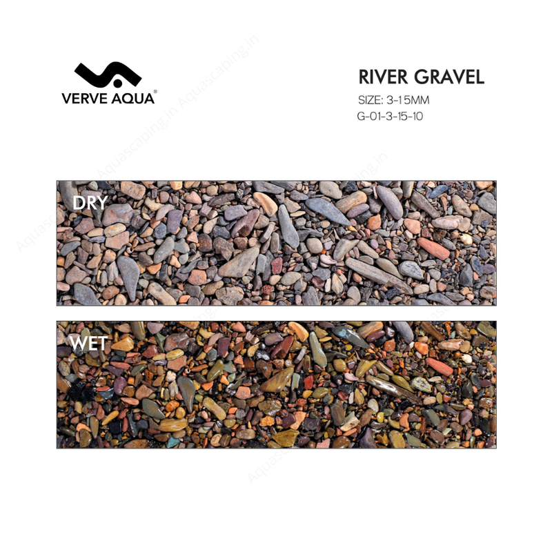 aquasand river gravel 3-15 MM wet and dry photo