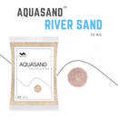 aquasand river sand white aquarium substrate premium quality India 100% natural