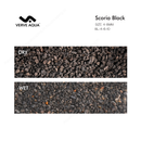 aquasand scoria black lava gravel 4-8 mm wet and dry look 