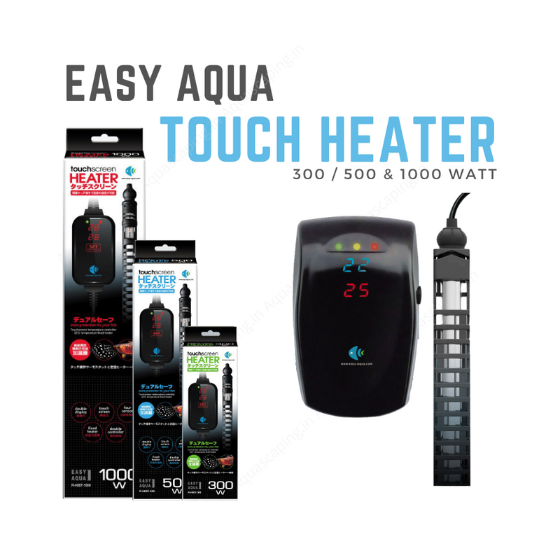 easy aqua aquarium heater for discuss goldfish 300 500 and 1000 watt jager