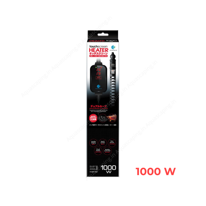 easy aquarium 1000 watt heater for discuss and goldfish and sick fish india