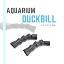 generic plastic aquarium duckbill loc line 20 mm and 25 mm aquarium plumbing 