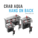 hang on back filter with media with skimmer 