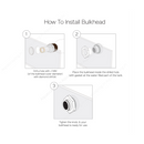 how to install an aquarium bulkhead the correct way instructions glass drilling to installation step by step