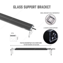 ledstar s2 slim  light extended brackets