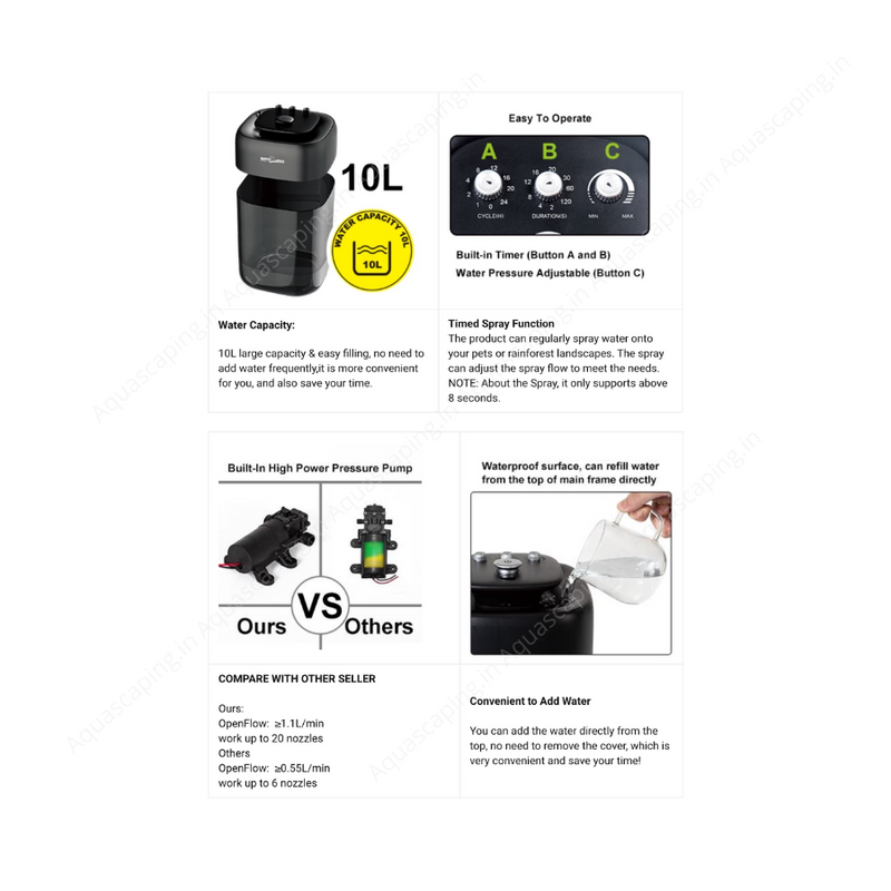 repti zoo misting system tr05 how to use 1