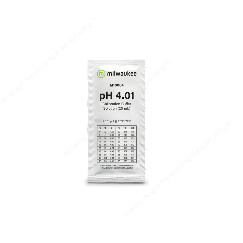 Milwaukee pH 4.01 / pH 7.01 Calibration & Cleaning Solution Sachet