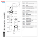 Eheim Pump Cover for 2211 / 2213 / 2215 & 2217