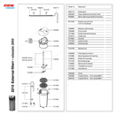 Eheim Spring Clips for Canister 2211 to 2217 (7470650)