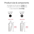 Aquario Neo U Clip (2 pc)