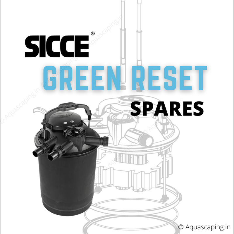 sicce green reset pond filter spare parts ballast  aquascaping India