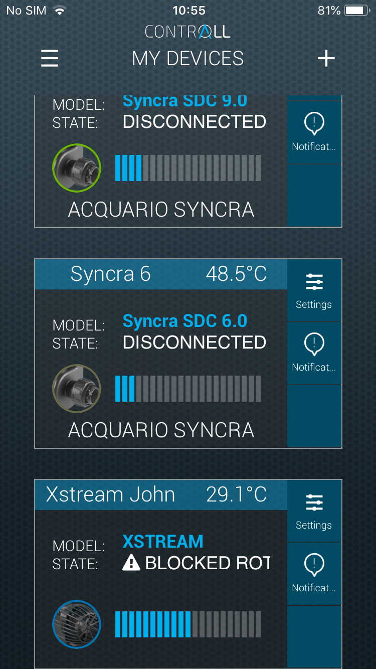 Sicce Syncra SDC WiFi Pump 2000 L/H upto 7000 L/H