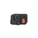 Universal Conversion Plug 3 Pin with On/Off Switch