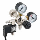 Oxyturbo Major 2 Co2 Pressure Regulator W/Solenoid Valve