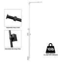 Aquatic Life USA Light Fixture Hanger - 10 Lb Max, T5 Hybrid/Universal BLK/White