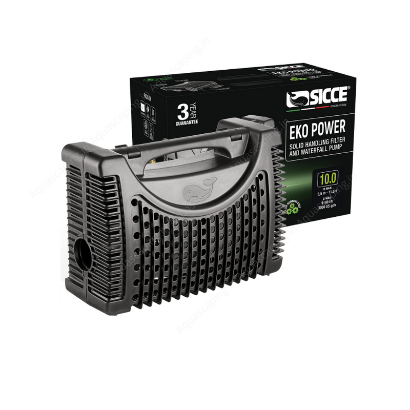 Sicce EKO Power Pond Pump 9000 - 11,500 L/H (Waterfall & Solid Handling)