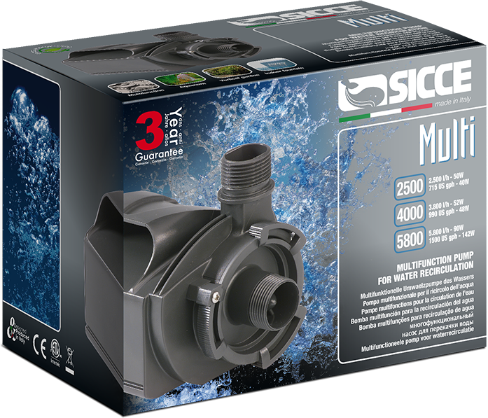 Sicce Multi Pump 1300 L/H upto 5800 L/H